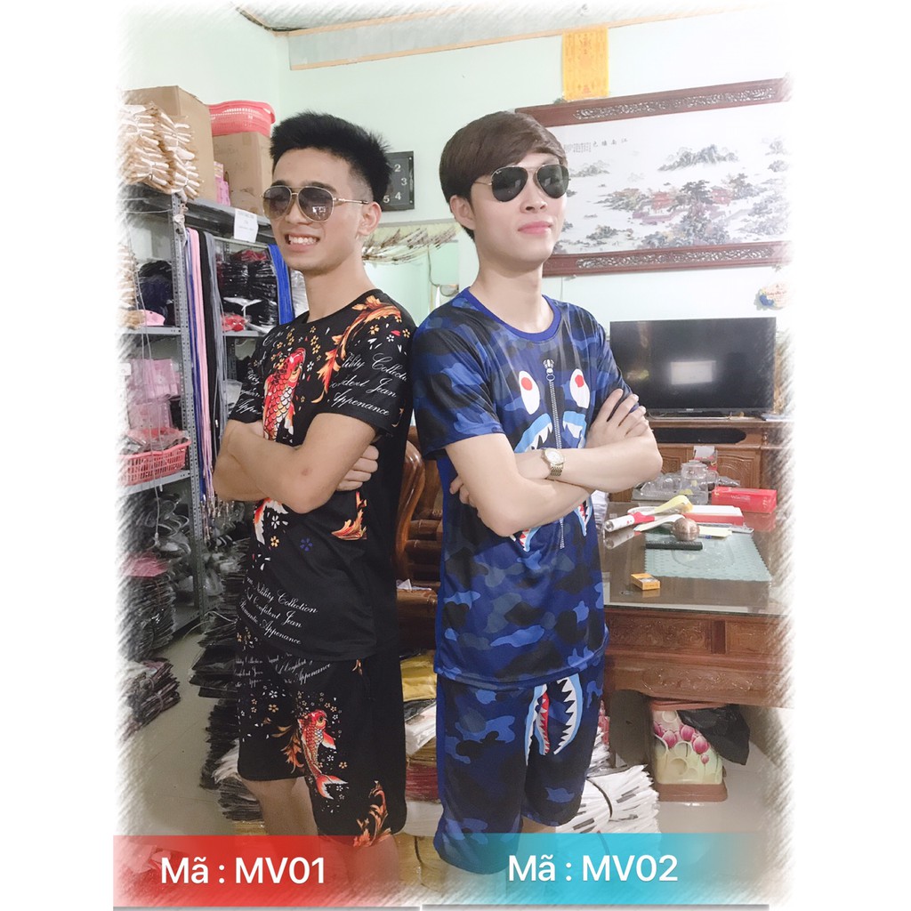 BỘ NAM  HÈ CAO CẤP IN 3D DÂN CHƠI ( kèm ảnh video thật)