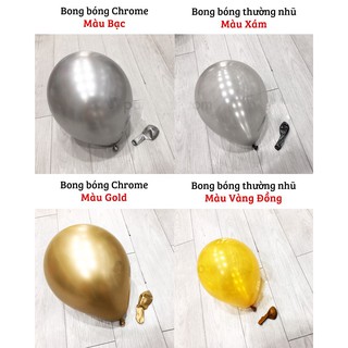 Bóng Siêu Nhũ Chrome combo 10 bóng