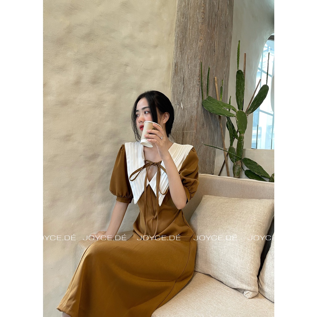 Váy cổ V hàn siêu xinh
