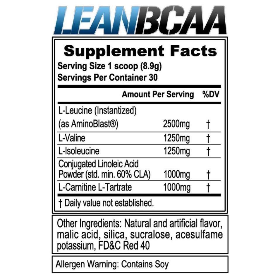 BCAA LEAN EVL Hỗ Trợ Giảm Cân Và Phục Hồi Cơ Bắp Evlution Lean Bcaa ( 30 lần dùng)