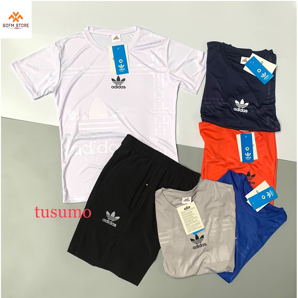 [FREESHIP] Bộ thể thao nam thun lạnh cổ bẻ, cổ tròn dập vân mã mới cho mùa hè 2021 | BigBuy360 - bigbuy360.vn