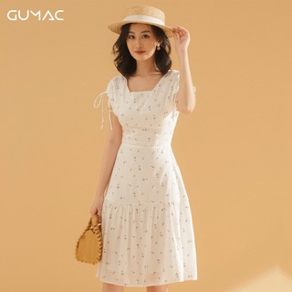 Đầm hoa tay dơi DA777 GUMAC