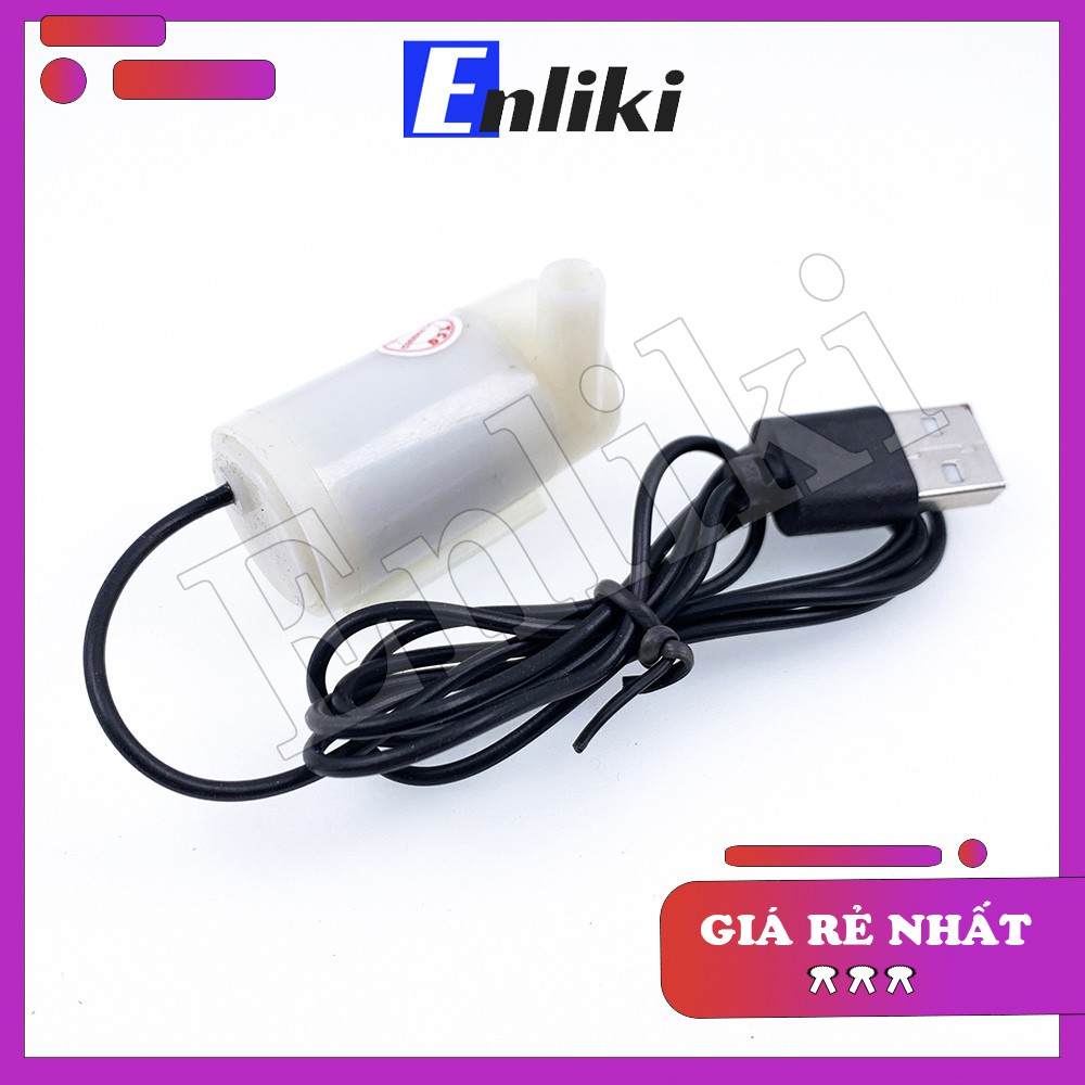 Bơm Nước Mini DC 3V 5V Nguồn cấp USB