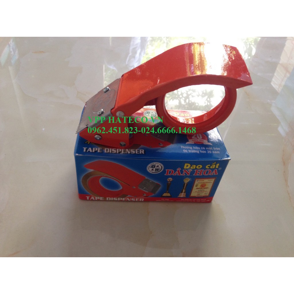 Dụng cụ cắt băng keo băng dính dùng chi cuộn keo 0.4kg trở xuống