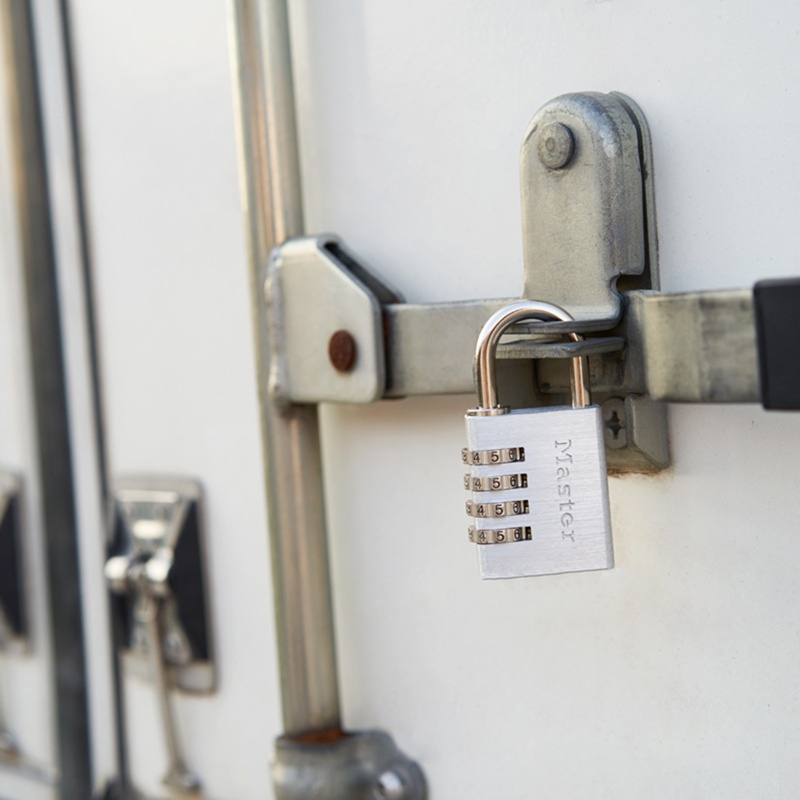 Ổ Khóa Mật Khẩu 4 Số Bằng Kim Loại Di Động Tiện Dụng Cho Ba Lô / Du Lịch / Trường Học