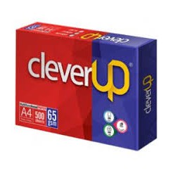 Giấy In Clever Up A4 Định lượng 65gsm, Độ trắng 92, Quy Cách 500 Tờ/ Ram