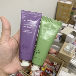 Kem dưỡng tay Innisfree Green Tea / Orchid Hand Cream Ex 50ml
