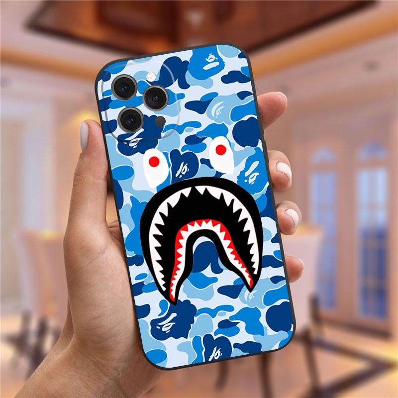 BAPE Ốp Điện Thoại TPU Cho iphone 11 pro max 12 pro max 13 pro max mini iphone 5 6 7 iphone 8 iphone 6 7plus iphone se 2020 iphone x xs xr