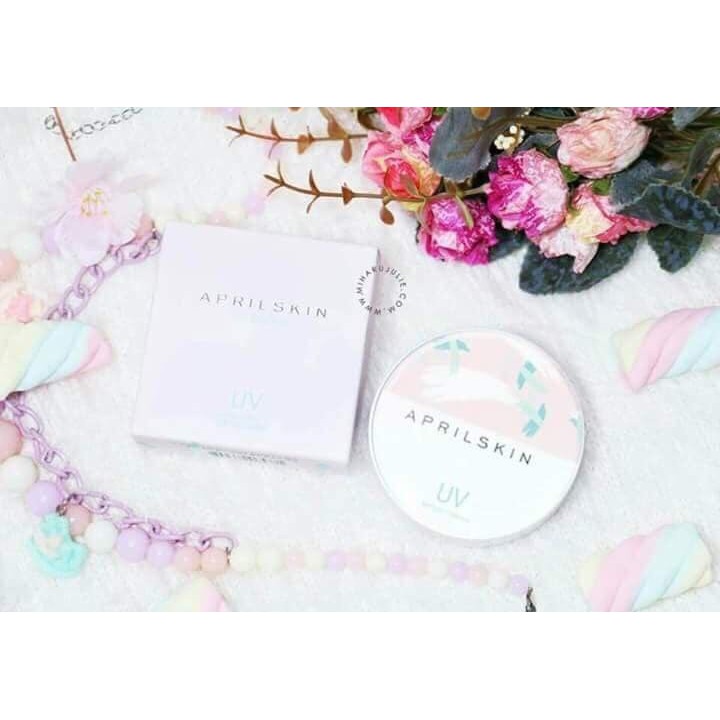 phấn nước April skin magic snow sun cúhion