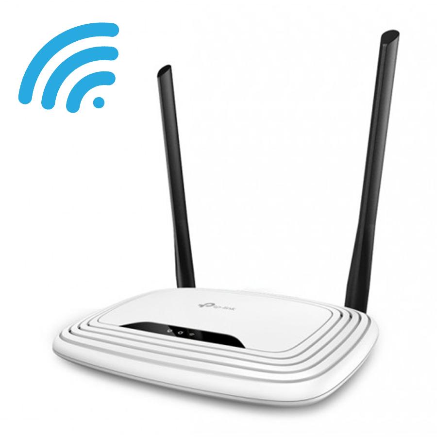 Bộ phát wifi tplink 841n 300mb 2 anten riêng biệt( phiên bản tiếng việt ) xanh ngọc - dùng mạng dây cắp vào phát wifi