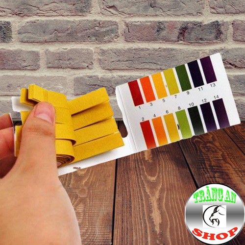 Giấy Quỳ Tím Đo Nồng Độ PH Thang Từ 1 - 14 (80 Tờ/Gói, 20 Gói/Hộp) Cho Kết Quả Nhanh, Chính Xác và Dễ Sử Dụng