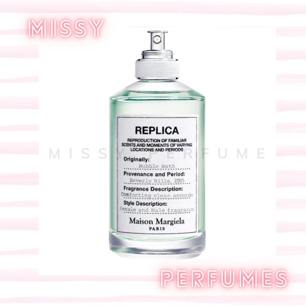 Nước hoa Maison Margiela Replica Bubble Bath 5ml/10ml/20ml - 𝕞𝕚𝕤𝕤𝕪 𝕡𝕖𝕣𝕗𝕦𝕞𝕖𝕤