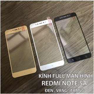 Dán kính cường lực full toàn màn hình Xiaomi Redmi Note 5A