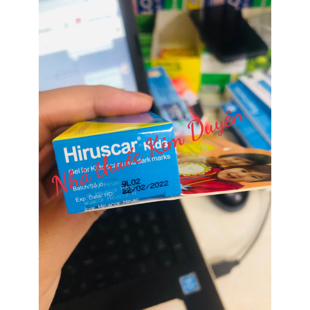 Hiruscar Kids 10g -KEM BÔI SẸO CHO EM BÉ