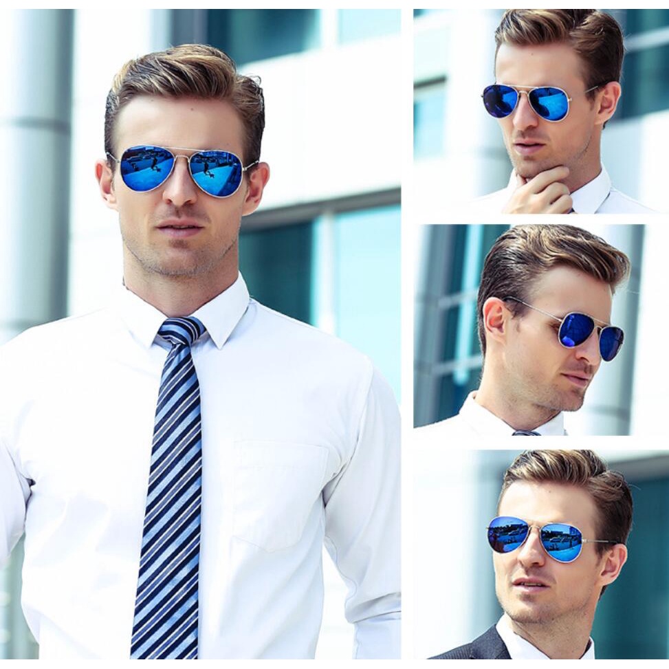 Kính râm hợp kim người đàn ông thời trang châu Âu