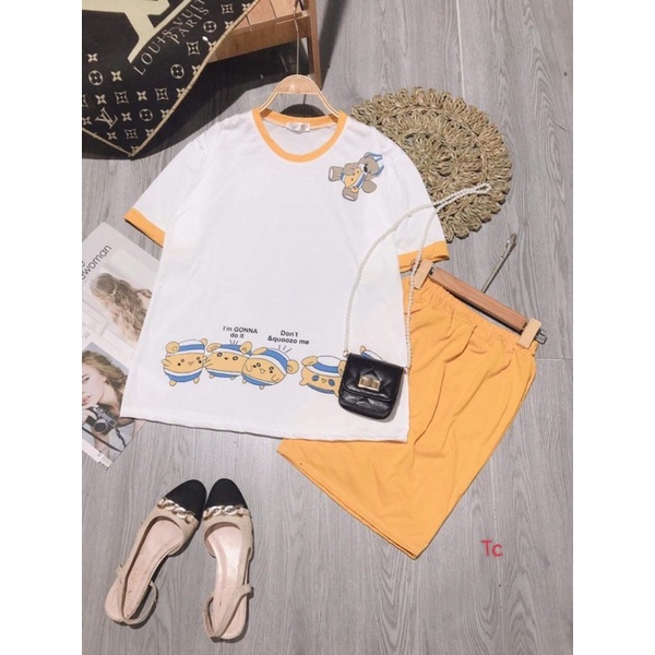 Bộ đùi gấu vai vàng TC12