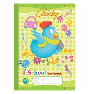 Vở 4 Ô Ly Klong Chicky 48 Trang MS 015M