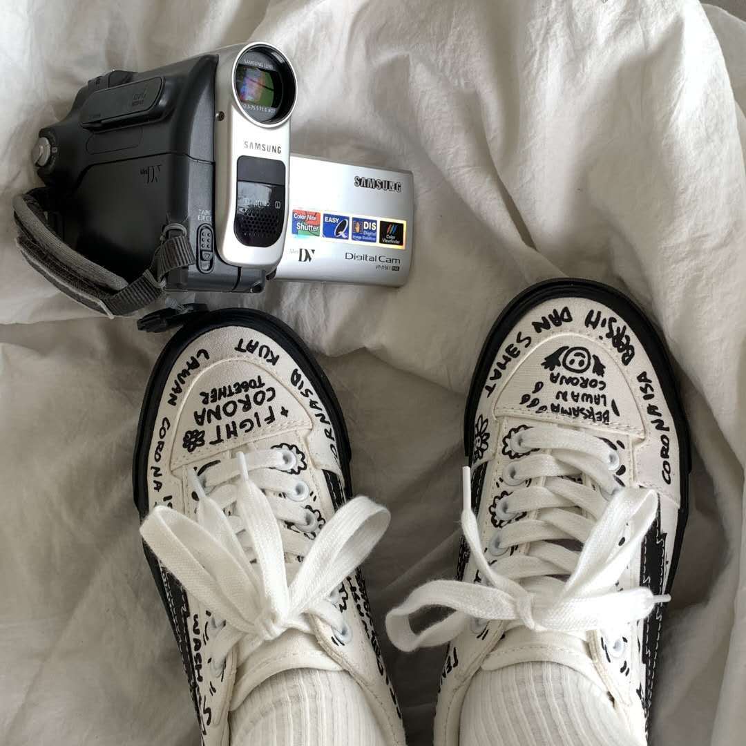 Giày Thể Thao Vải Bạt Thời Trang Hàn Cho Nữ 2021 | BigBuy360 - bigbuy360.vn