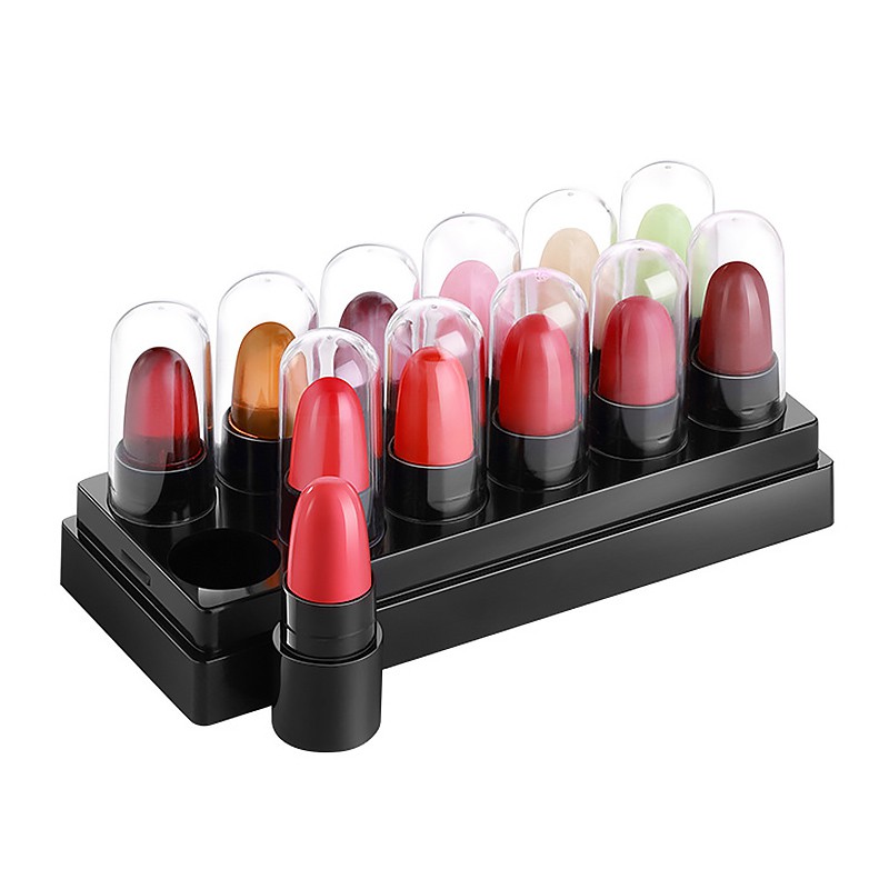 Set 12 thỏi son mini dưỡng ẩm Maycreate nhiều màu_FG017