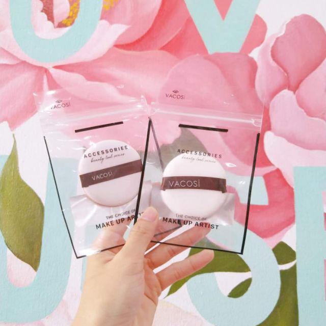 Bông trang điểm Cushion Vacosi