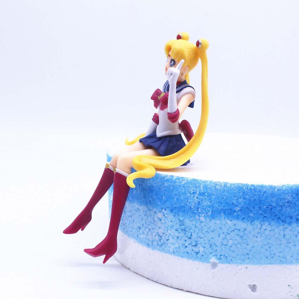 DARNELL Sailor Moon Mô Hình Nhân Vật Thủy Thủ Mặt Trăng Bằng PVC