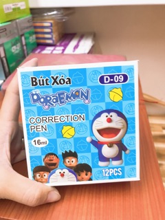 Hộp 12 cây bút xóa Đoremon