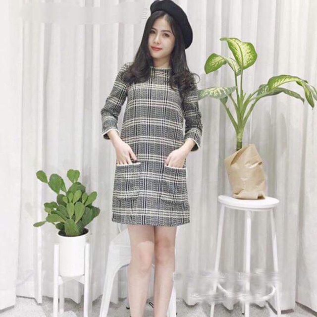 Đầm dạ zara 