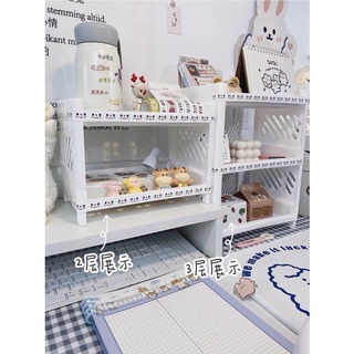 Kệ trắng tự nắp mini để bàn siêu xinh.