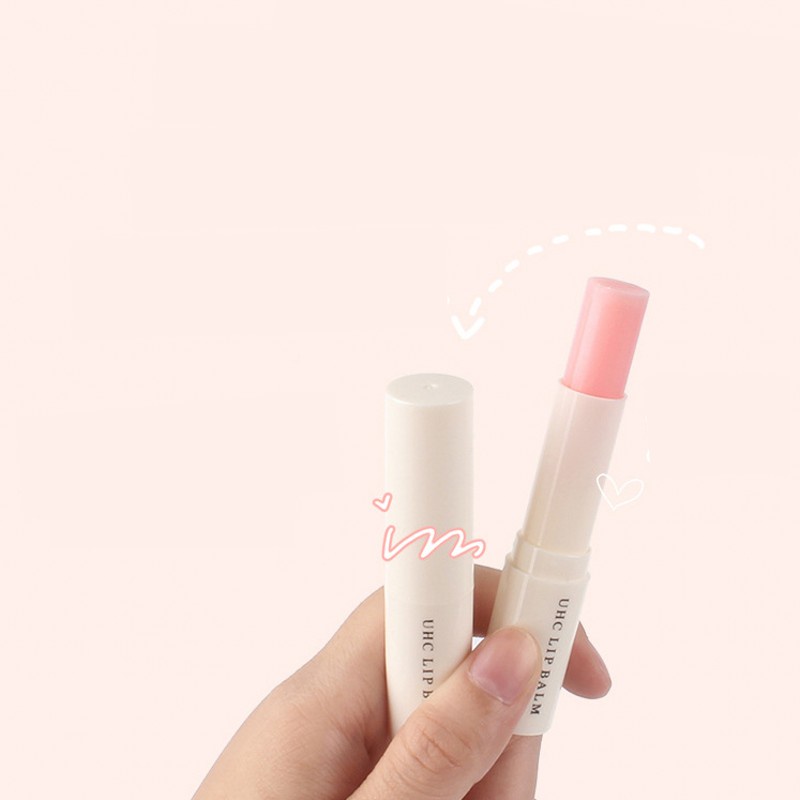 [Hàng mới về] Son dưỡng môi Uhc chứa vitamin e và tinh dầu tự nhiên giúp dưỡng ẩm và phục hồi môi