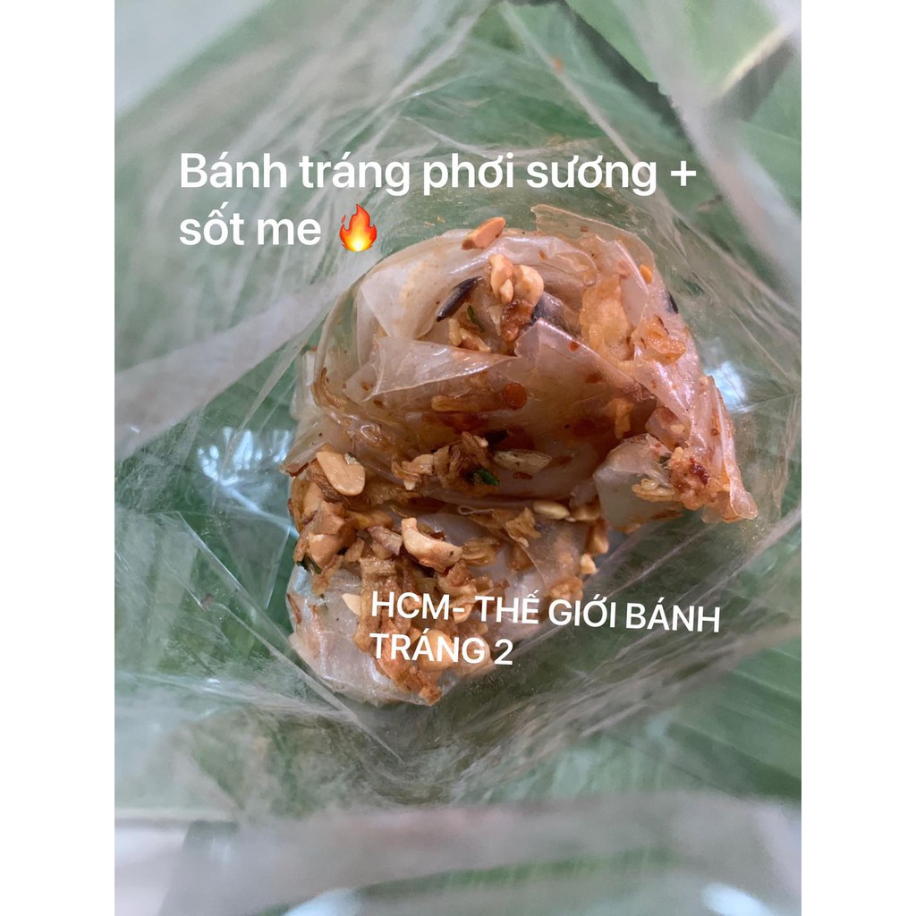 [Mã 77FMCGSALE1 giảm 10% đơn 250K] Ảnh thật+ video! Bánh tráng me Út Yến siêu đỉnh Gò Dầu Tây Ninh !!! | BigBuy360 - bigbuy360.vn