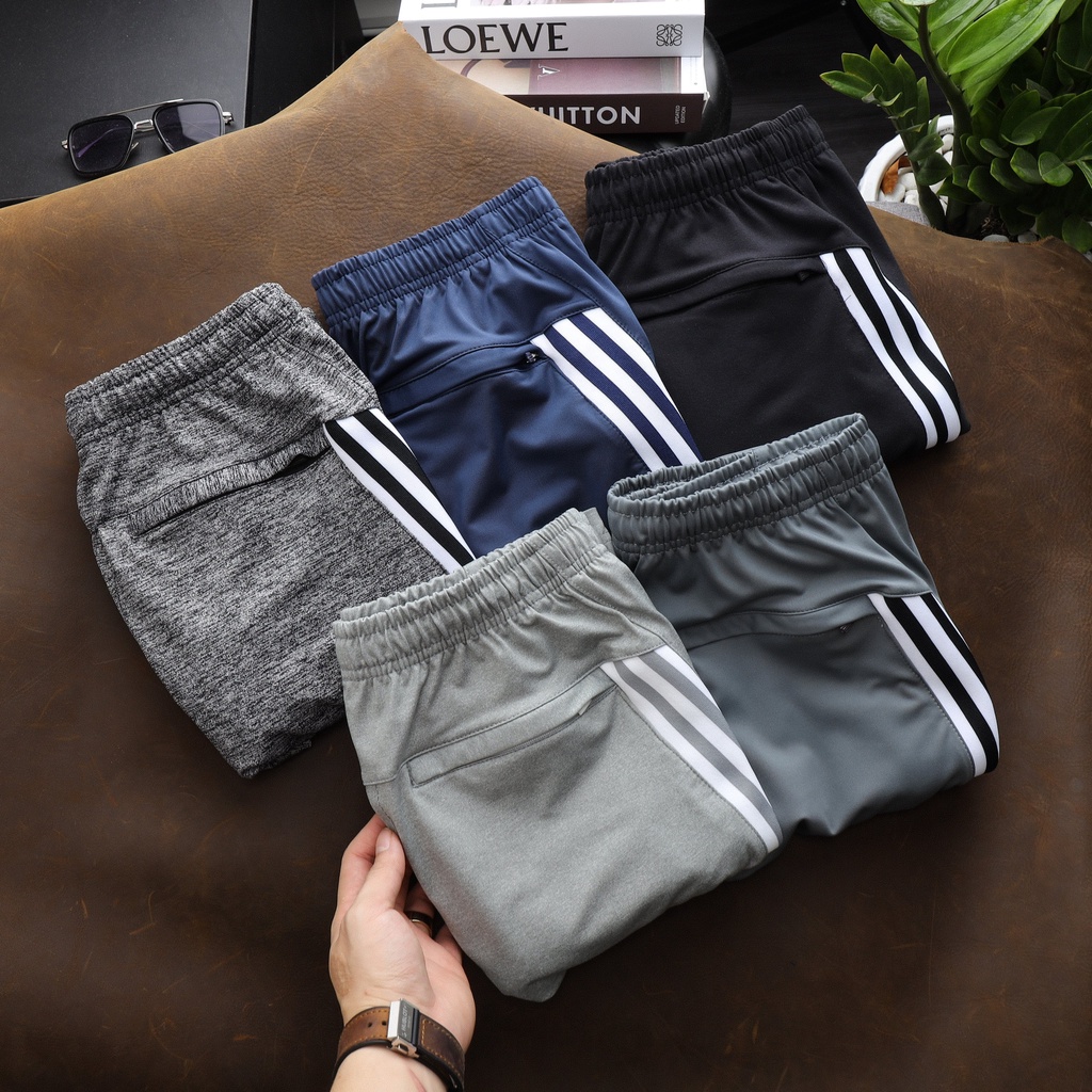 Quần Short A.D.I.D.A.S 3 sọc chéo logo AD