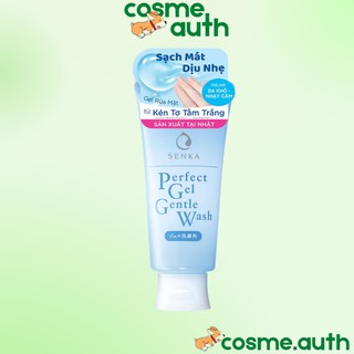 Gel Rửa Mặt Dịu Nhẹ Senka Perfect Gel Gentle Wash 100g
