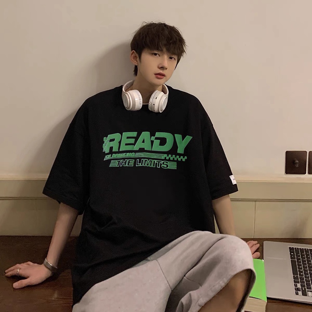 Áo thun form rộng tay lỡ nam nữ unisex AT502