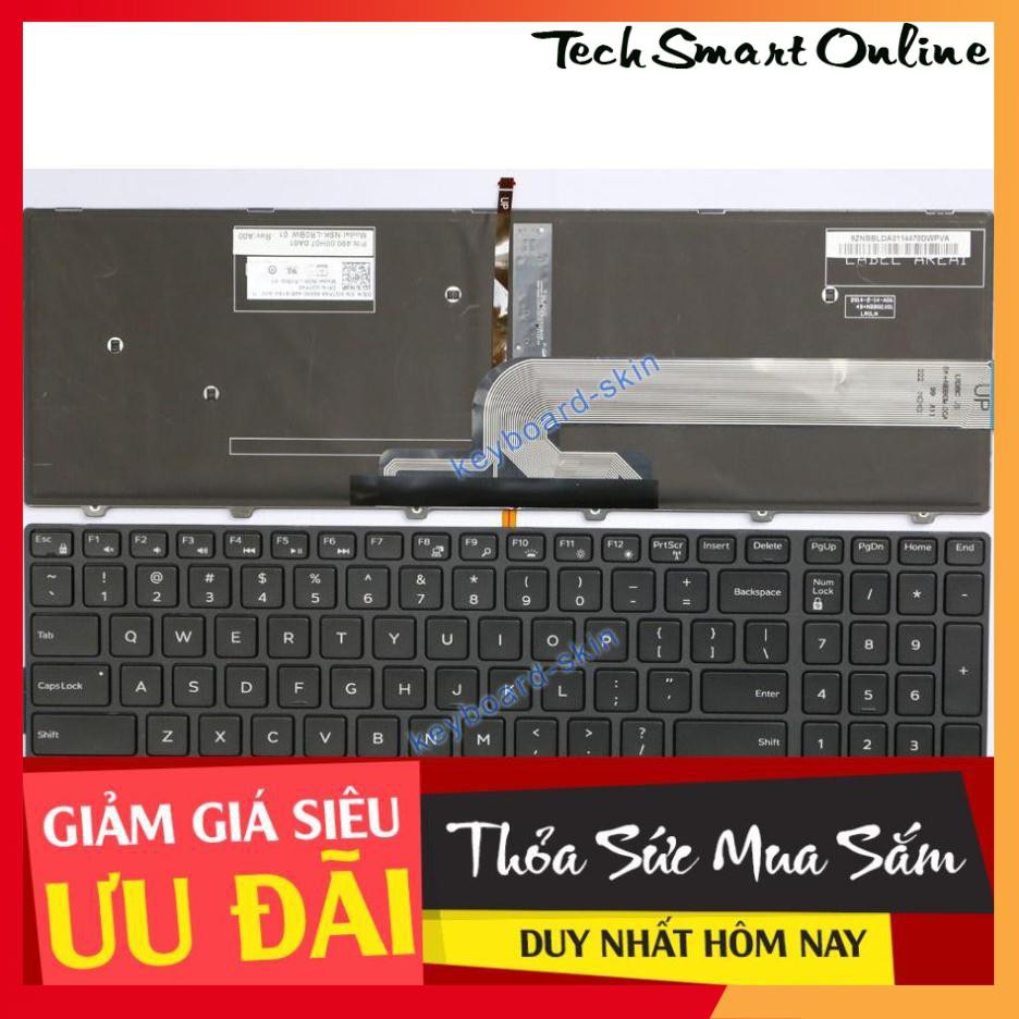 BÀN PHÍM LAPTOP DELL Inspiron 15-3000 3541 3542 3543 3558 15-5000 5542 5543 5545 5547 5548 15 5000 Series 5558 5555 5551