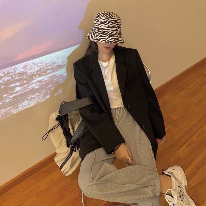 ÁO BLAZER 2 LỚP DÀY DẶN , PHONG CÁCH HÀN QUỐC SANG CHẢNH | BigBuy360 - bigbuy360.vn