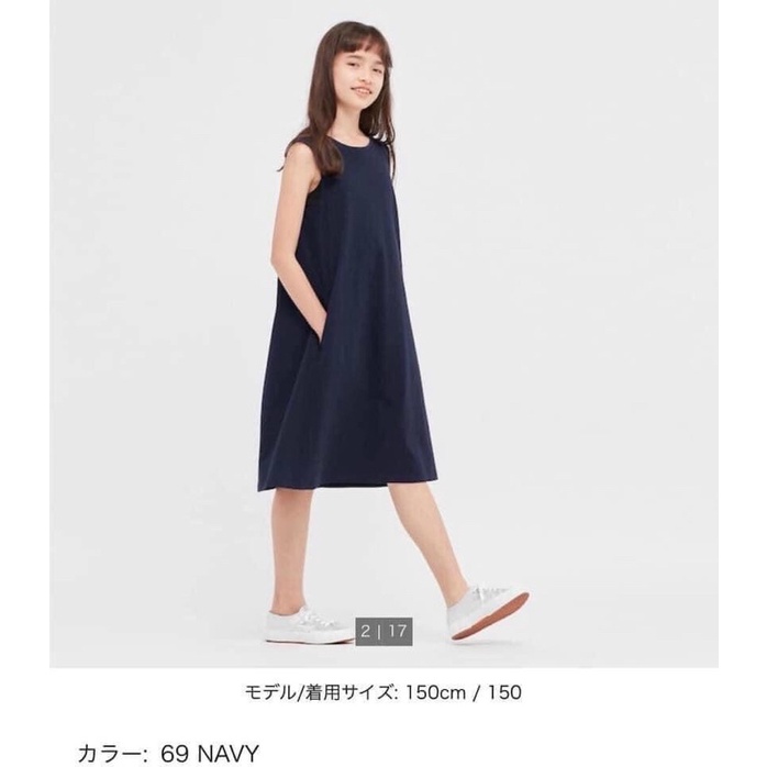 Váy xuông uniqlo nhật size 150-160