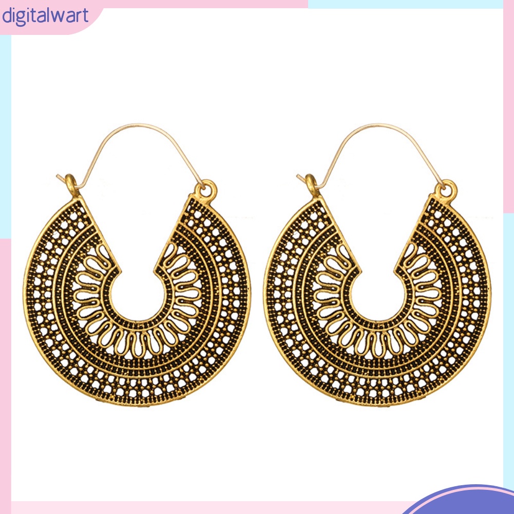 Hoa Tai Dạng Vòng Thời Trang Dành Cho Nữ