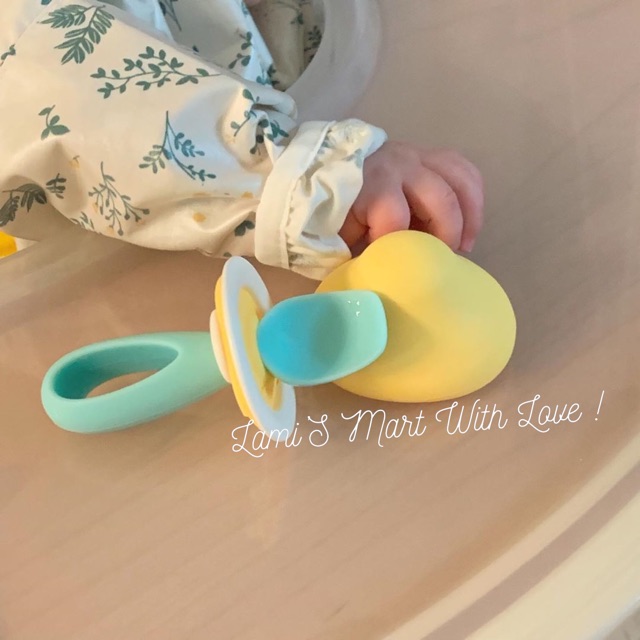 Thìa Muỗng Nấm Ăn Dặm Coconory Thìa Nấm Rebebe Baby Spoon