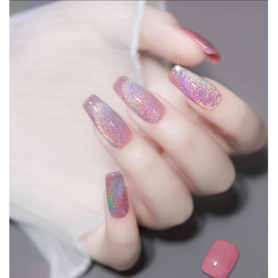 Sơn Mắt Mèo Kim Cương AS - Màu Cầu Vòng