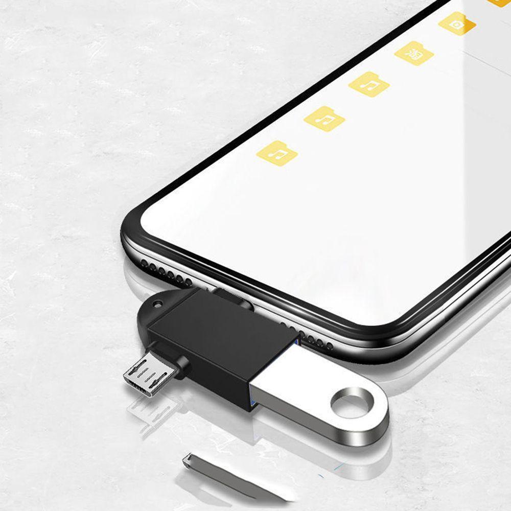 Dây Cáp Chuyển Đổi Hai Trong 1 Cho U Disk Lapto OTG USB Type C