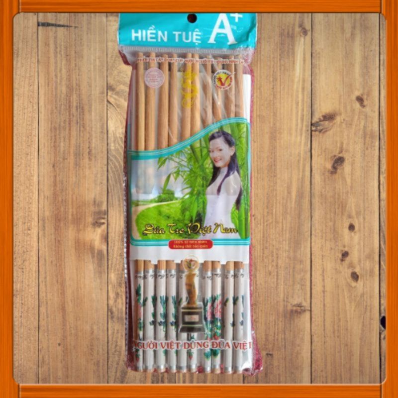 Đũa tre Việt Nam Hiền Tuệ 10 đôi