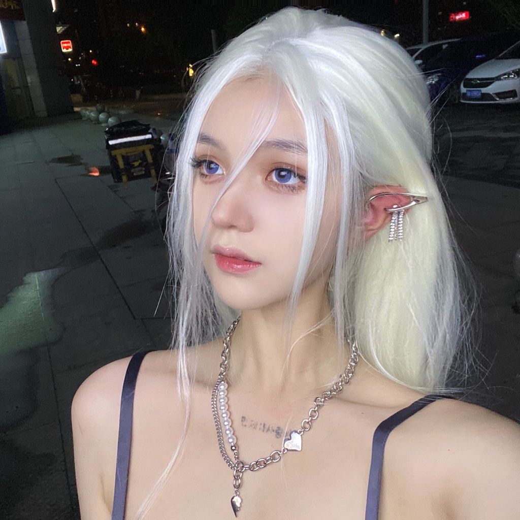 Khuyên Vành Tai Hình Elf Phong Cách Harajuku Hip Hop Cá Tính