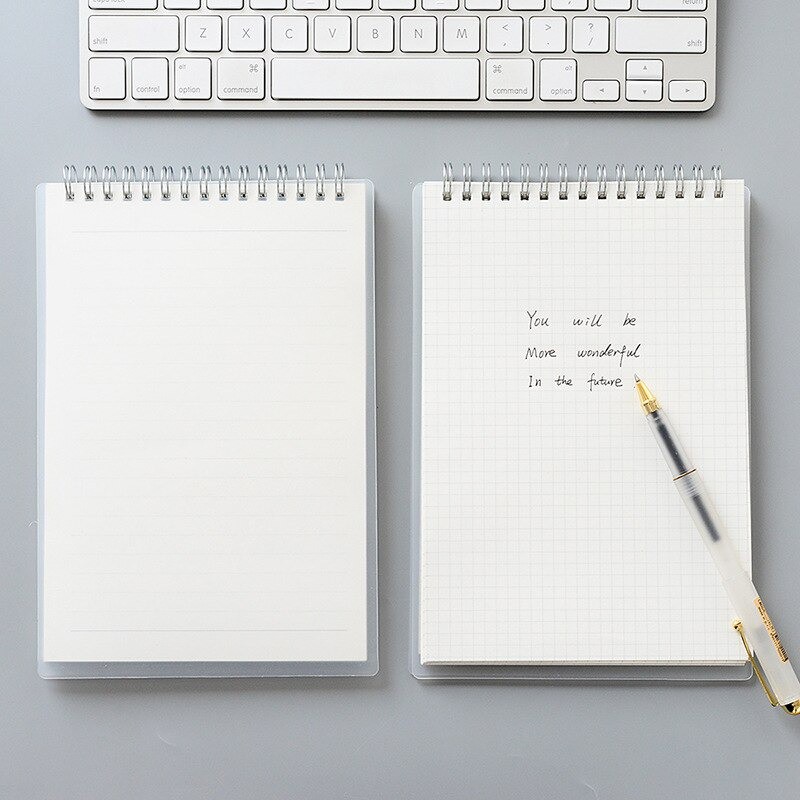 Sổ Lò Xo Ghi Chép Dạng Đứng Simple Notebook 80 Trang A5/B5 Cây Đầu To