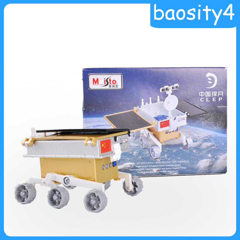 [baosity4]1/16 Lunar Rover 3D Metal Model Hobby Science Kit Collectible Decorations