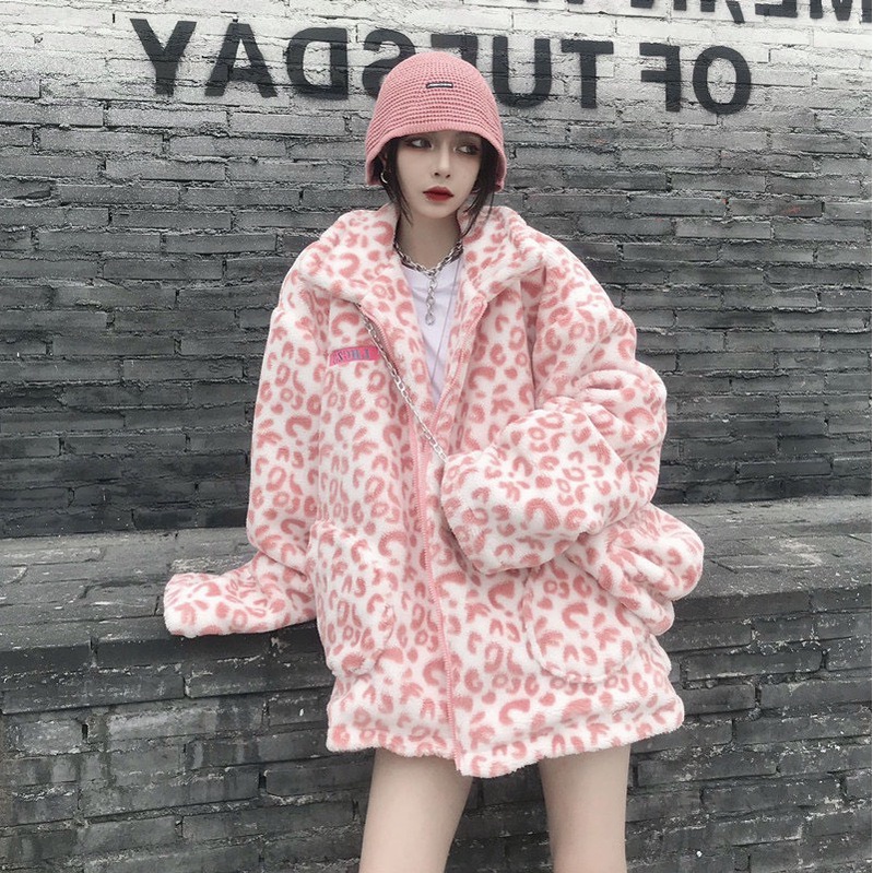 Áo khoác nỉ đốm cực chất, áo nỉ phong cách Harajuku phiên bản mới 💖 Em Gấu Shop 💖