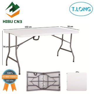 (Bàn Xếp Dã Ngoại ) Bàn xếp chữ nhật FH152 dễ dàng sử dụng, tiện lợi ,gọn gàng và sang trọng có thể gấp đôi lại dễ dàng.