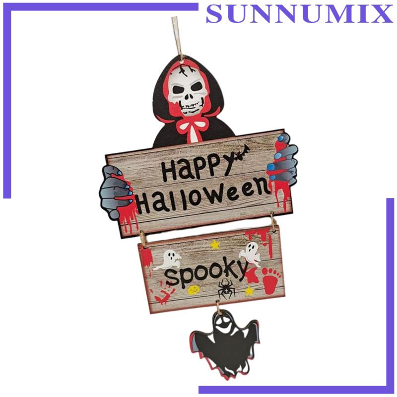 Biển Hiệu Treo Cửa Trước Trang Trí Tiệc Halloween