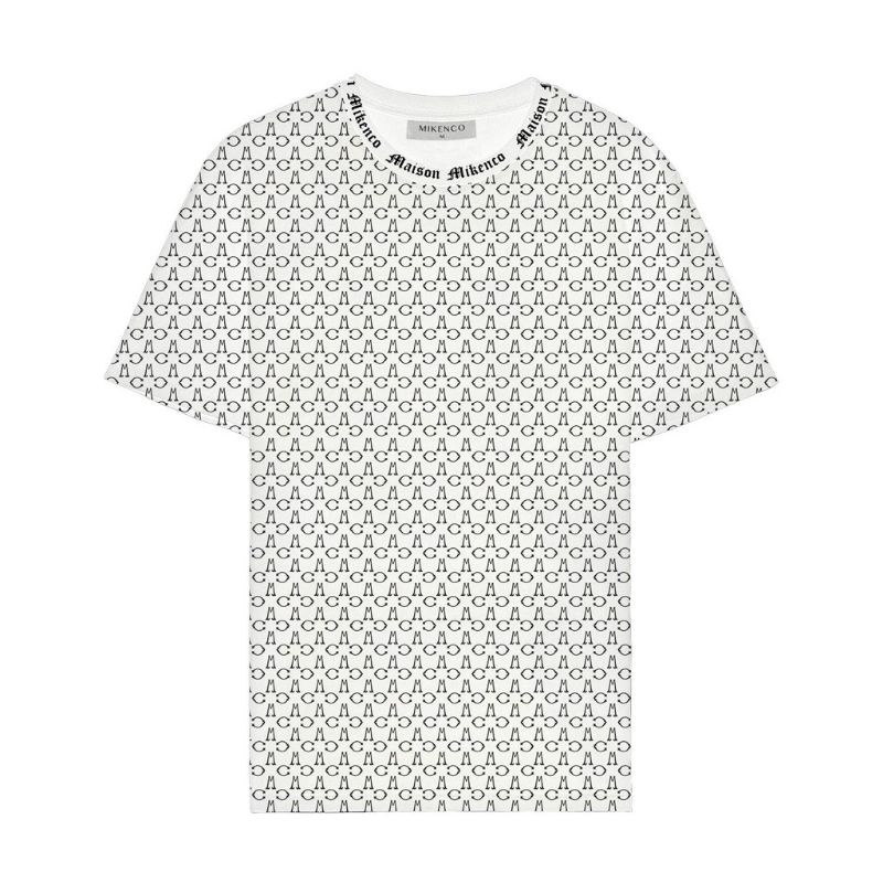 Áo phông nam nữ MIKENCO Monogram Tshirt