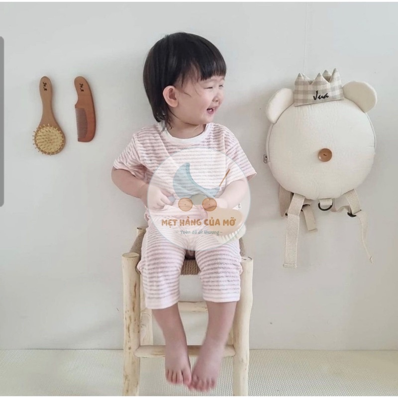 [Chính hãng] Bộ quần áo trẻ em Peekaboo Hàn Quốc - Chất vải cotton giấy - Peekaboo Peekaron