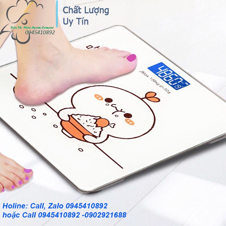 Cân Hello Kitty sạc pin